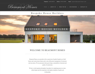 Beaumont Homes House Builder, Extensions, Renovations