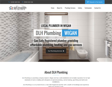 DLH Plumbers in Wigan