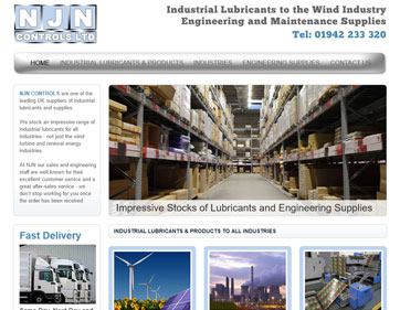 NJN Controls Industrial Lubricants Wigan