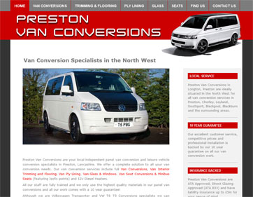 Preston Van Conversions VW Volkswagen T4 T5 T6