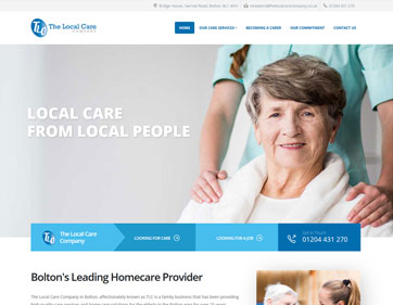 The Local Care Company Bolton Home Care Services