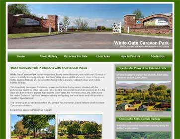 White Gate Caravan Park Appleby Cumbria